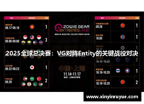 2025全球总决赛：VG对阵Entity的关键战役对决